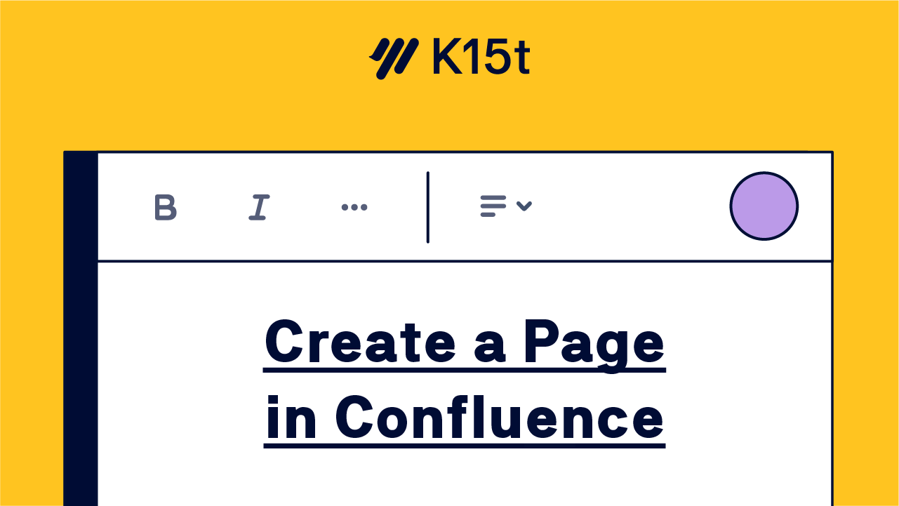 Create a Page in Confluence – Confluence Tutorial