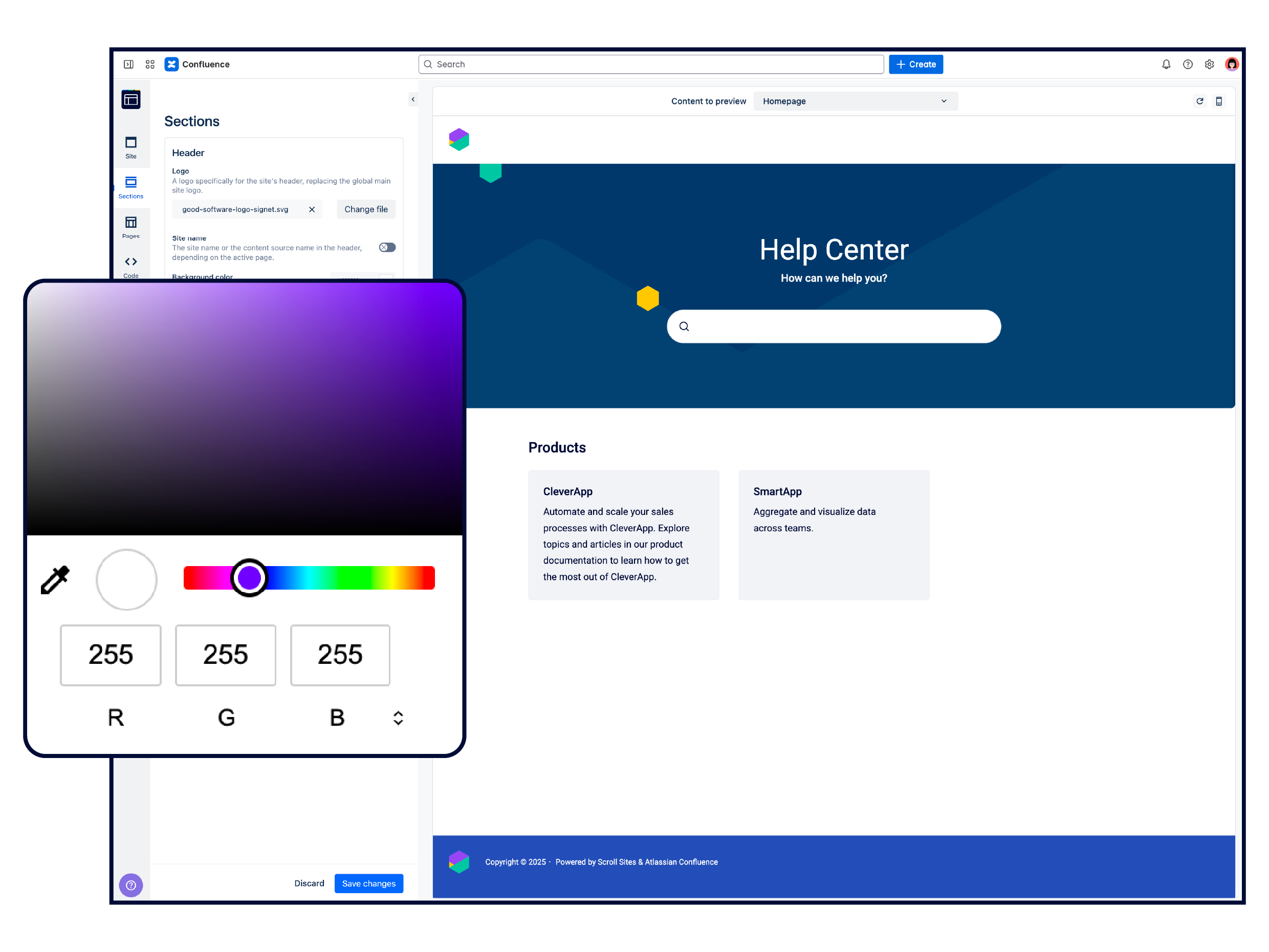 Tailor Your Sites with Ease – No Code Required Illustration