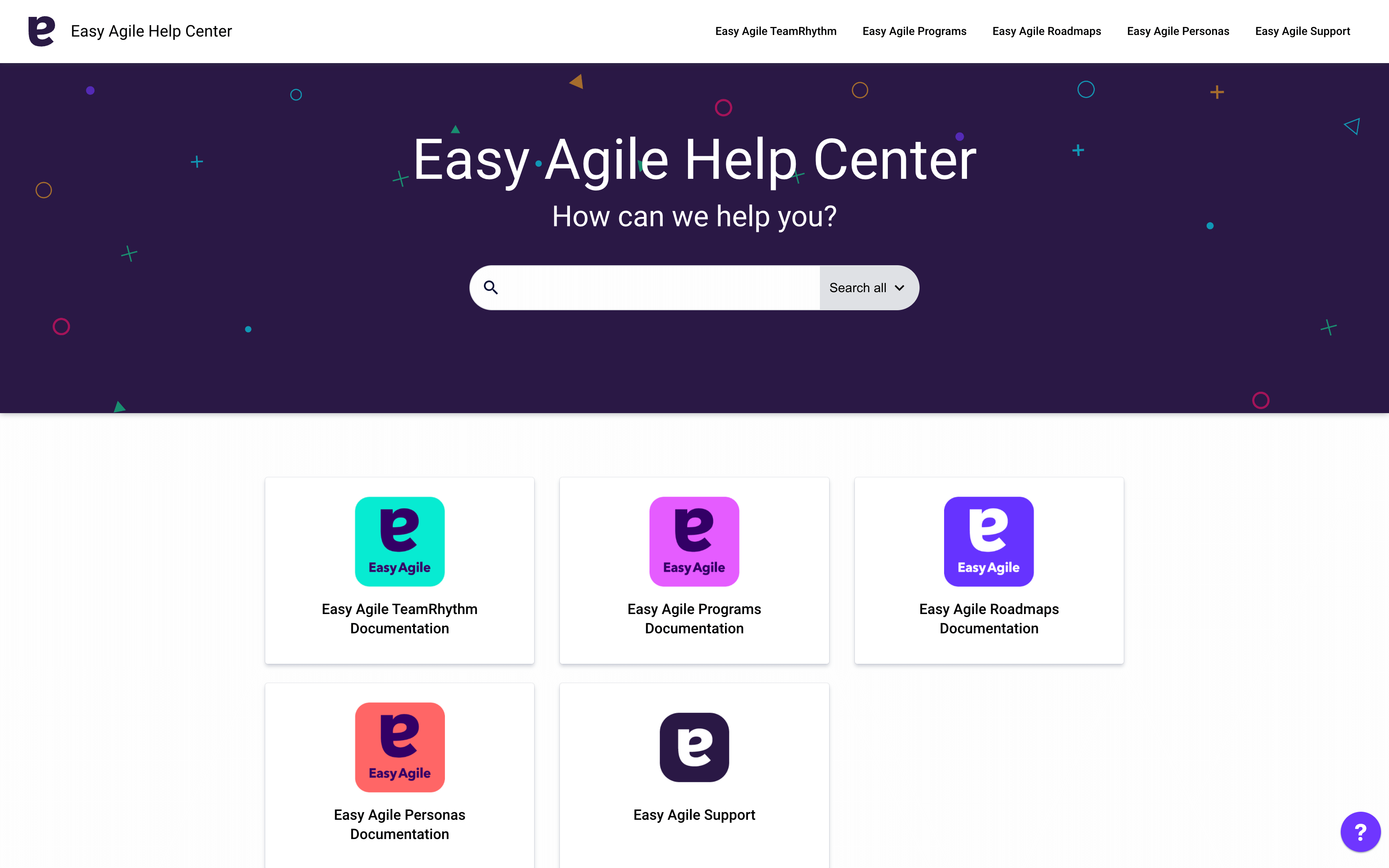 Image showing Easy Agile Help Center