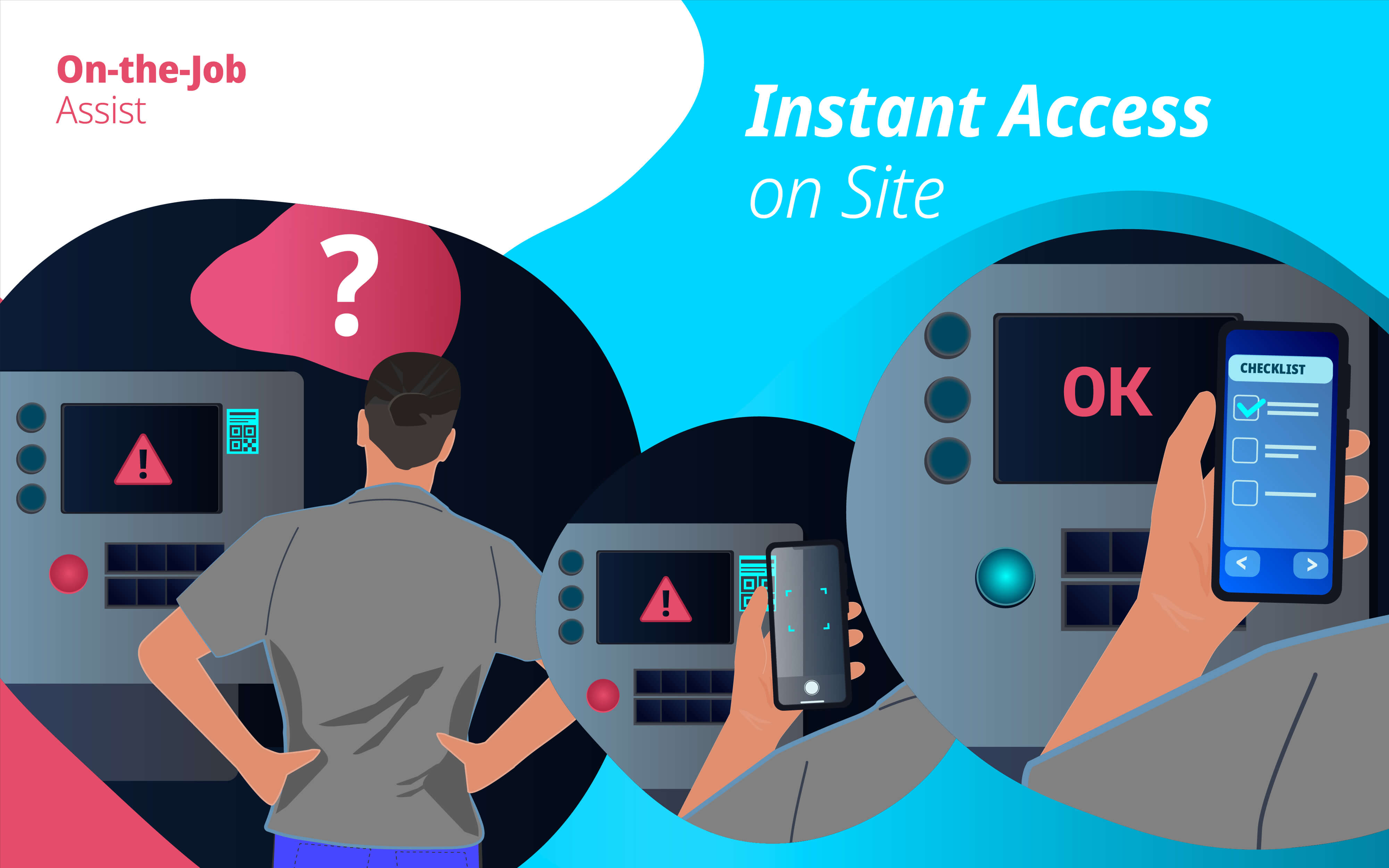 Instant Access Onsite Illustration