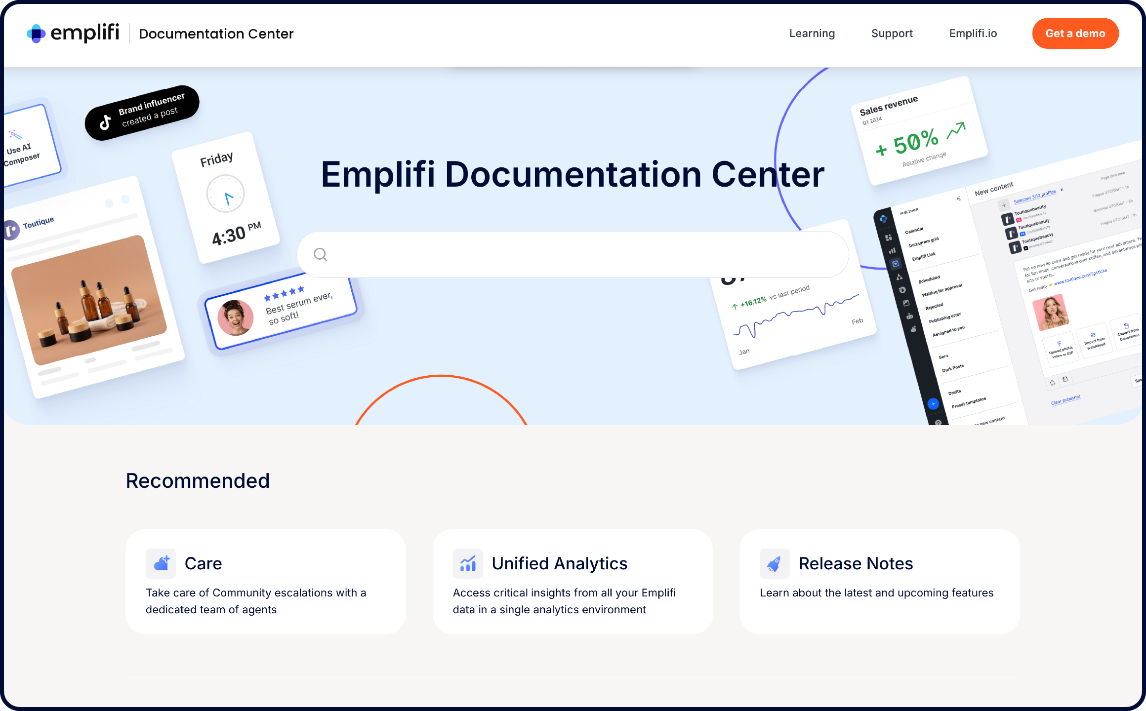 External Help Center Illustration