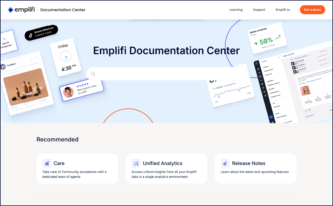External Help Center Illustration