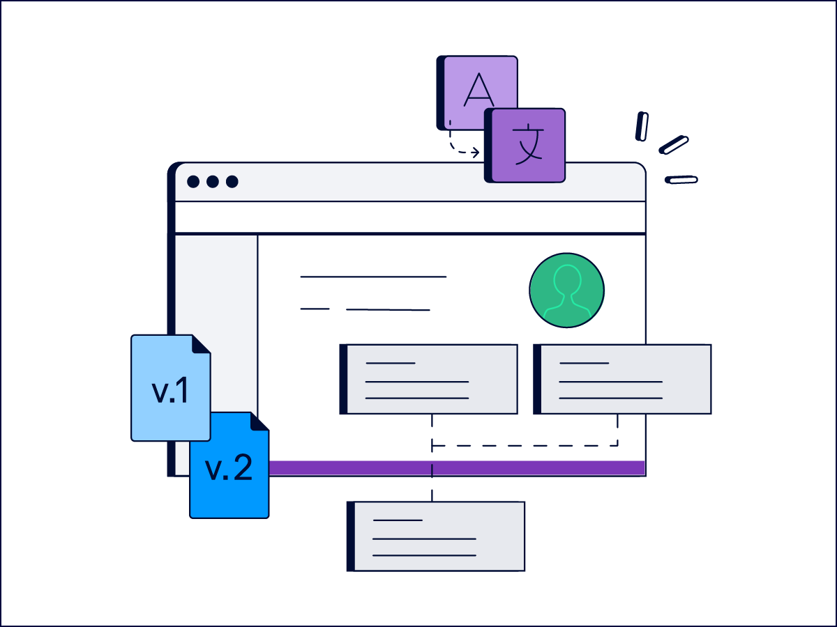 Project &amp; Process Documentation Illustration