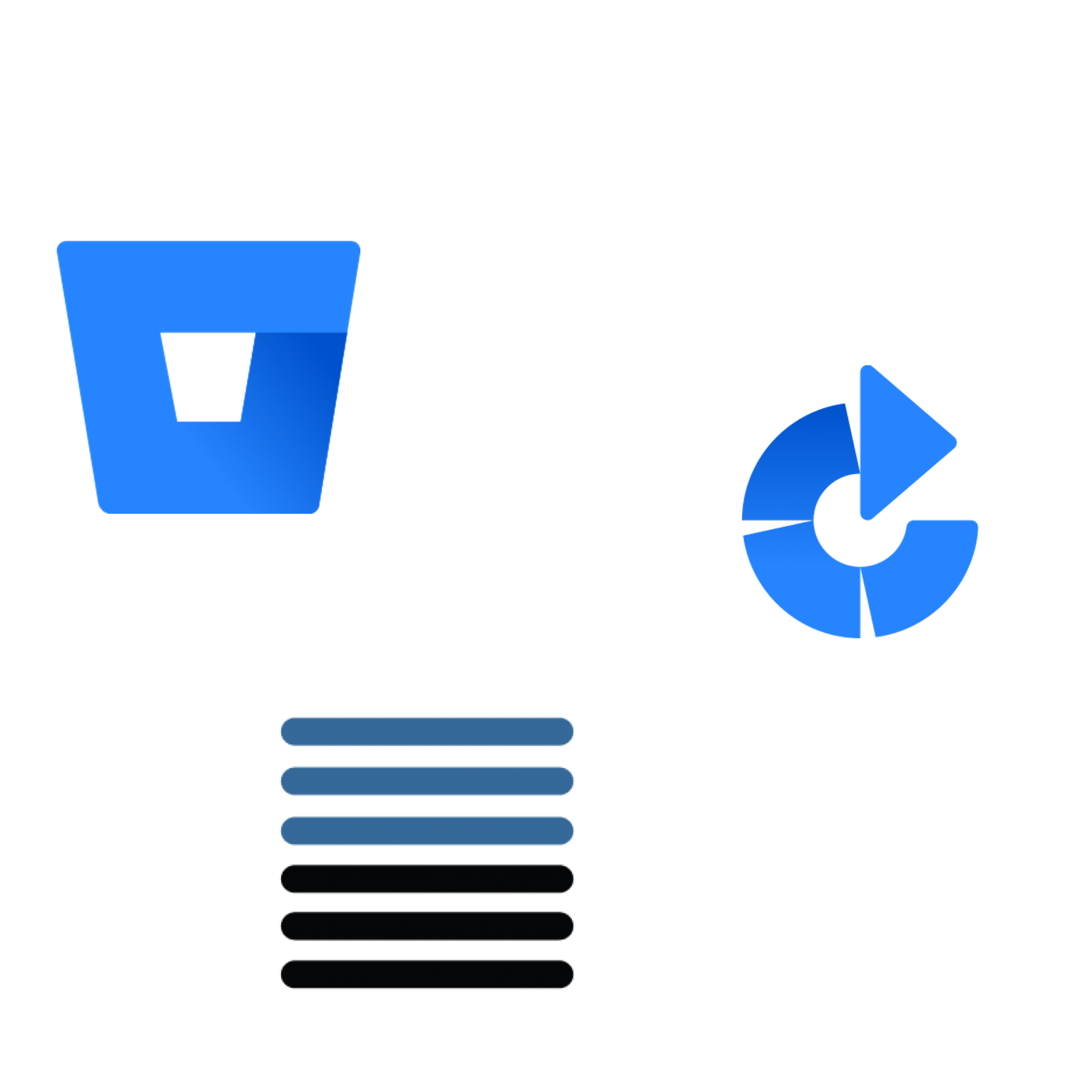 Atlassian Bambo, Atlassian Bitbucket and Nexus logos