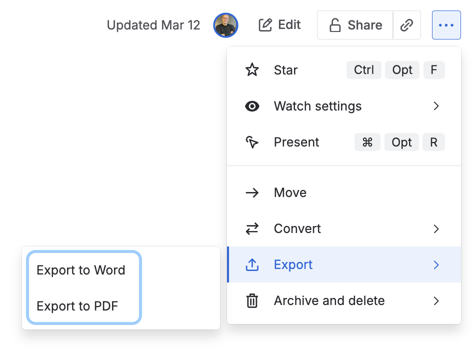 Export to Word and PDF Confluence Stock Offline Documentation.png