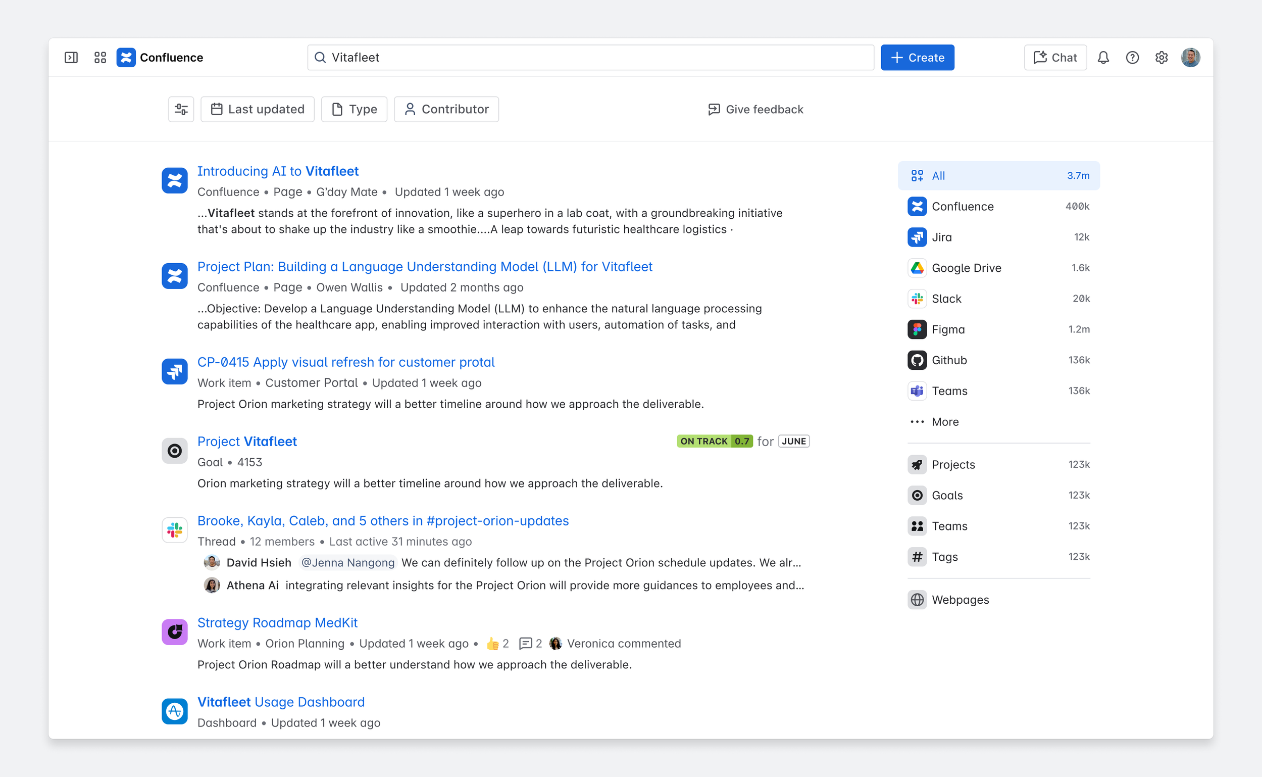 Rovo Page Search Atlassian